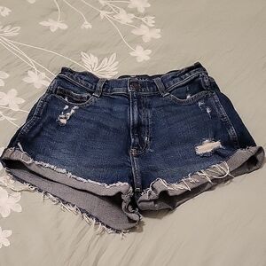 Size 0 Denim Distressed Women Shorts
